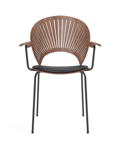 Fredericia Trinidad Armchair setepolstret – Eik lakk / eik olje / Oregon pine. Velg tekstil