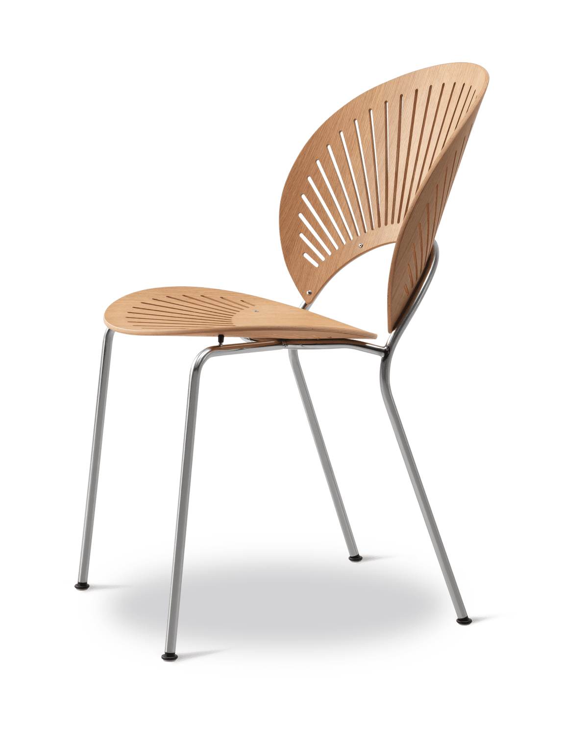 Fredericia Trinidad Chair tresete. Velg understell og treverk