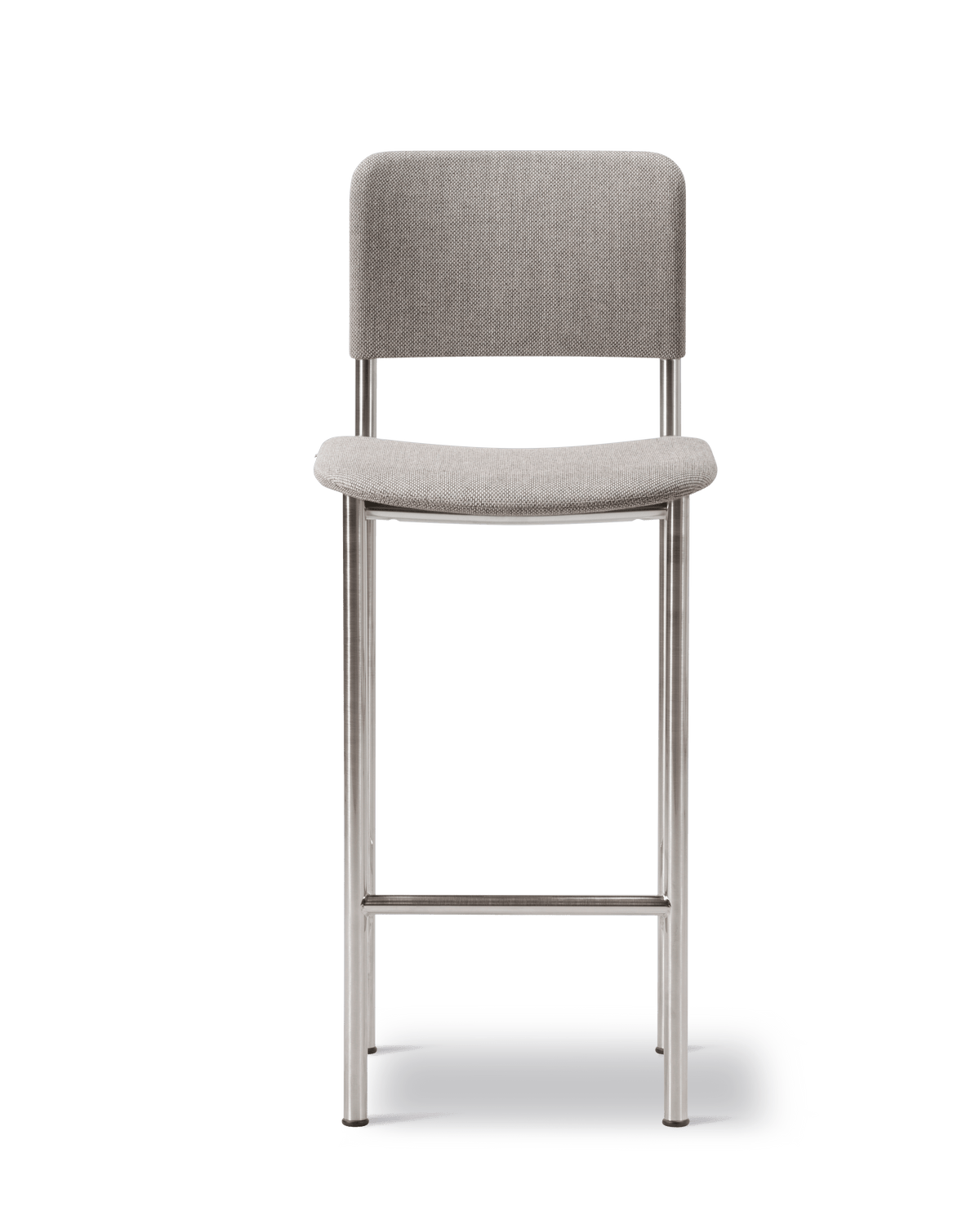Fredericia Plan Barstool fullpolstret. Velg tekstil og understell.