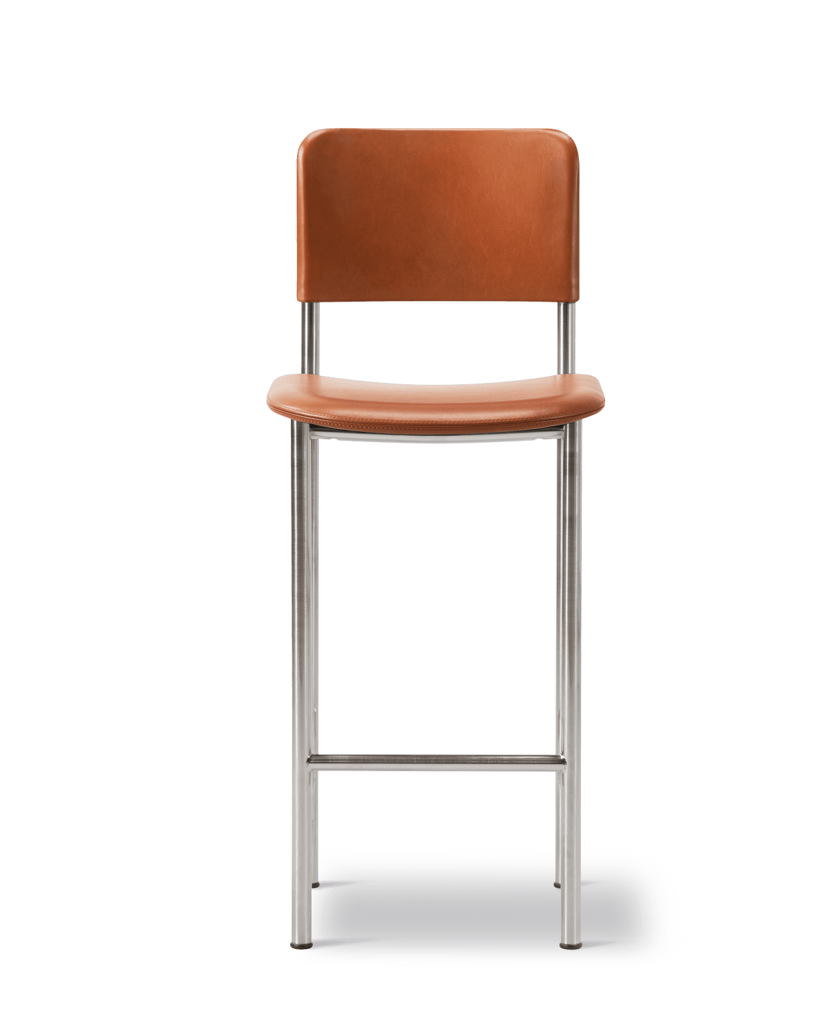 Fredericia Plan Barstool fullpolstret. Velg tekstil og understell.