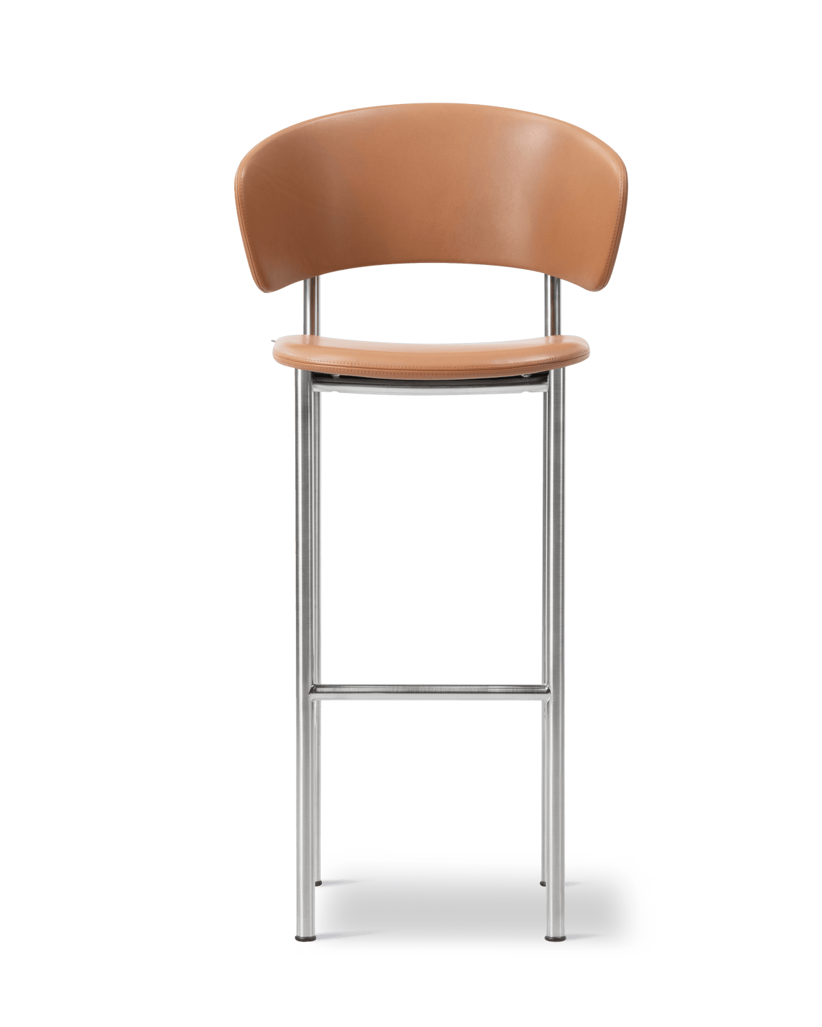 Fredericia Plan Arm Barstool fullpolstret. Velg tekstil og understell.