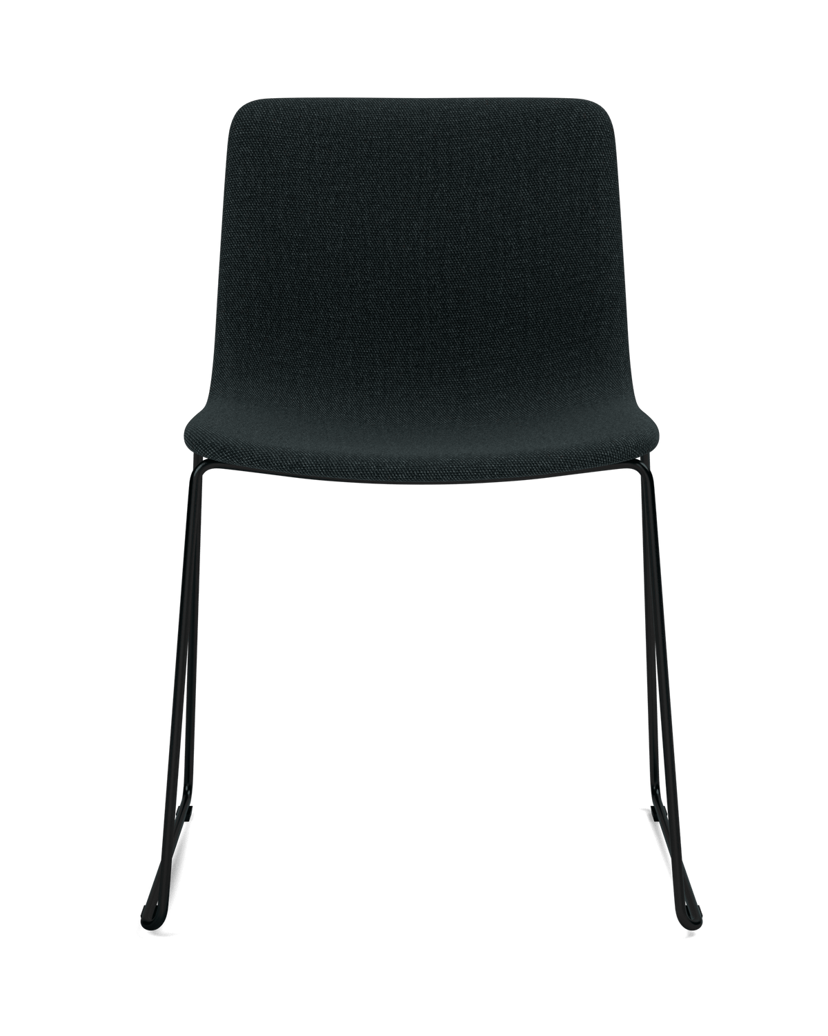 Fredericia Pato Sledge Chair fullpolstret. Velg tekstil.