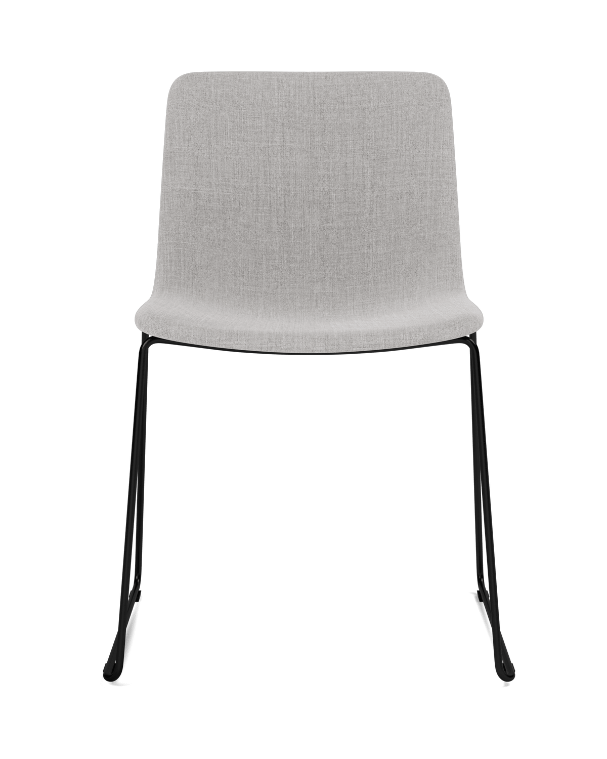 Fredericia Pato Sledge Chair fullpolstret. Velg tekstil.
