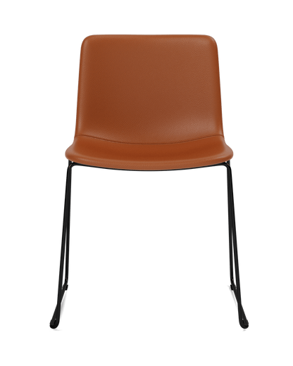 Fredericia Pato Sledge Chair fullpolstret. Velg tekstil