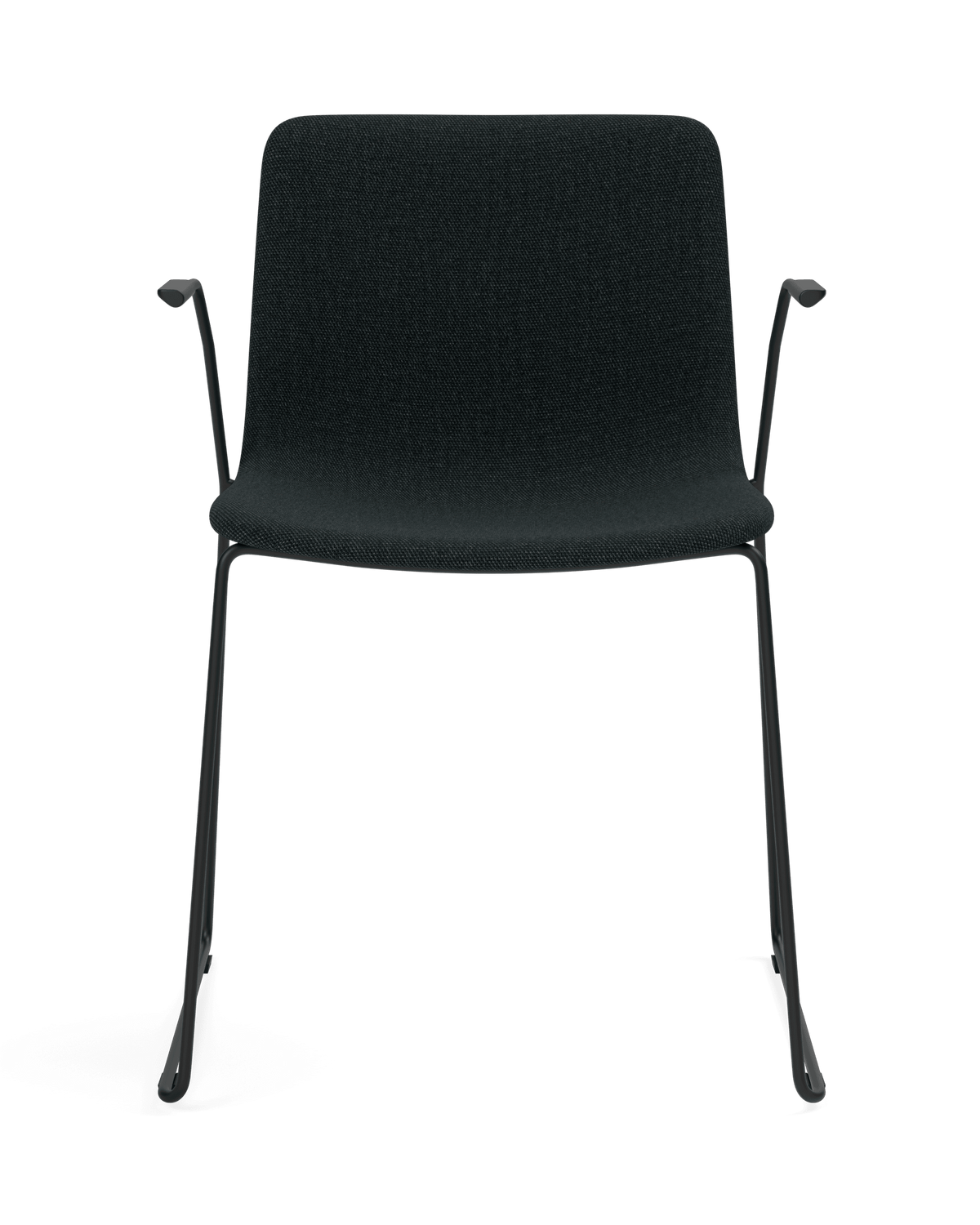 Fredericia Pato Sledge Armchair fullpolstret. Velg tekstil.