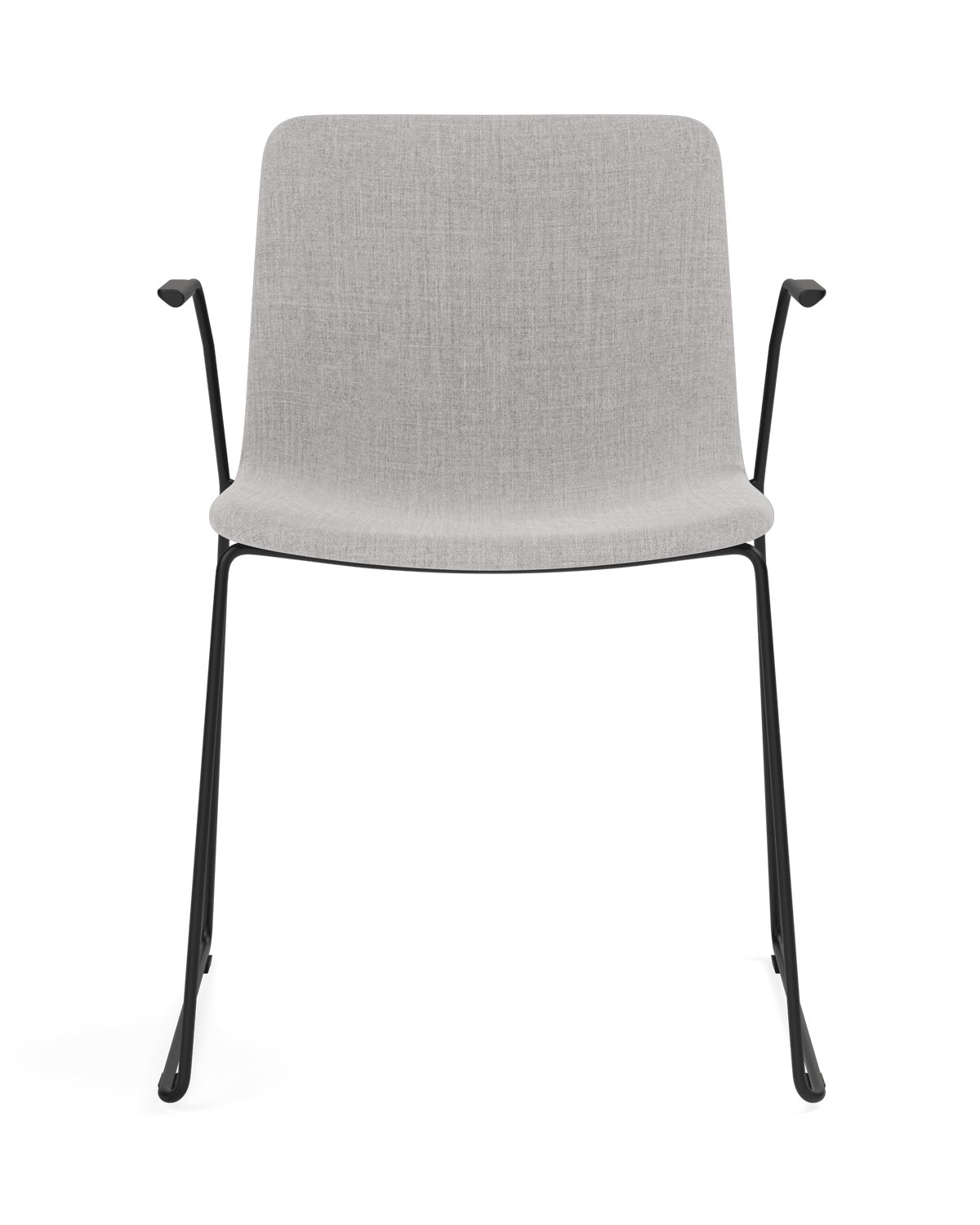 Fredericia Pato Sledge Armchair fullpolstret. Velg tekstil.