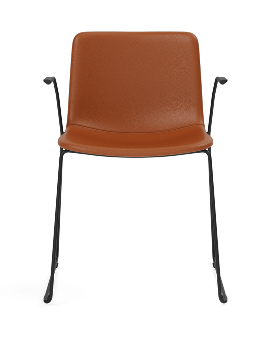 Fredericia Pato Sledge Armchair fullpolstret. Velg tekstil