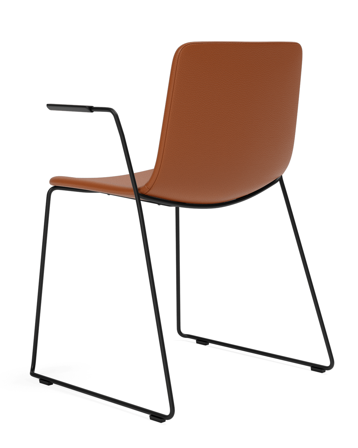 Fredericia Pato Sledge Armchair fullpolstret. Velg tekstil