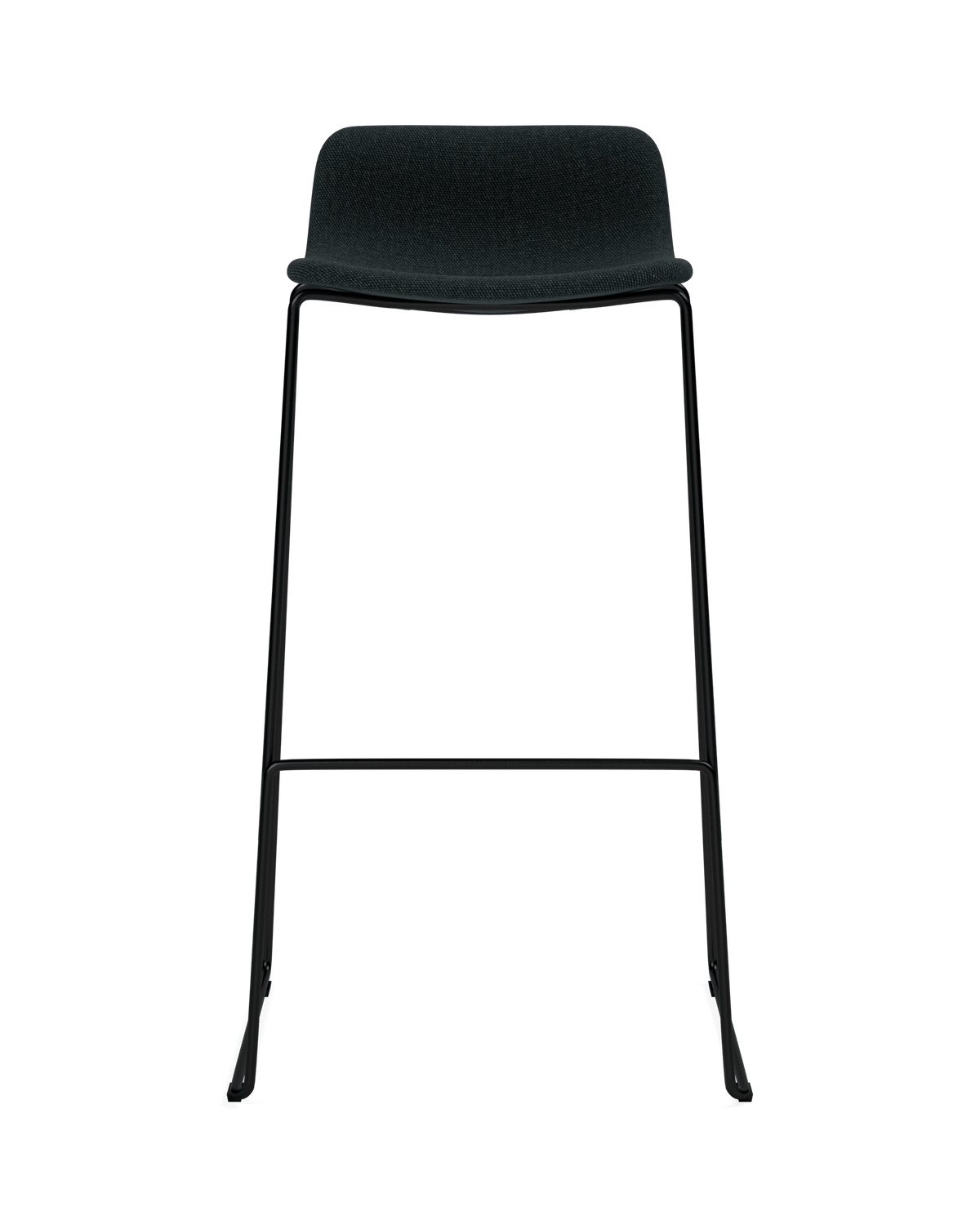 Fredericia Pato Sledge Stool fullpolstret. Velg tekstil.