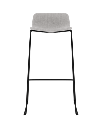 Fredericia Pato Sledge Stool fullpolstret. Velg tekstil.