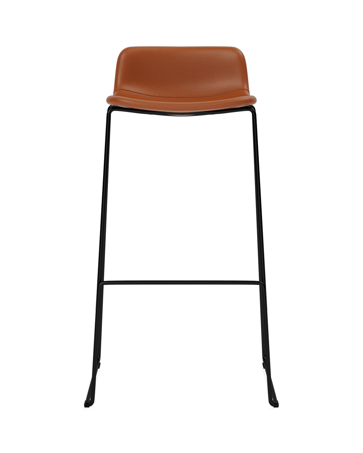 Fredericia Pato Sledge Stool fullpolstret. Velg tekstil