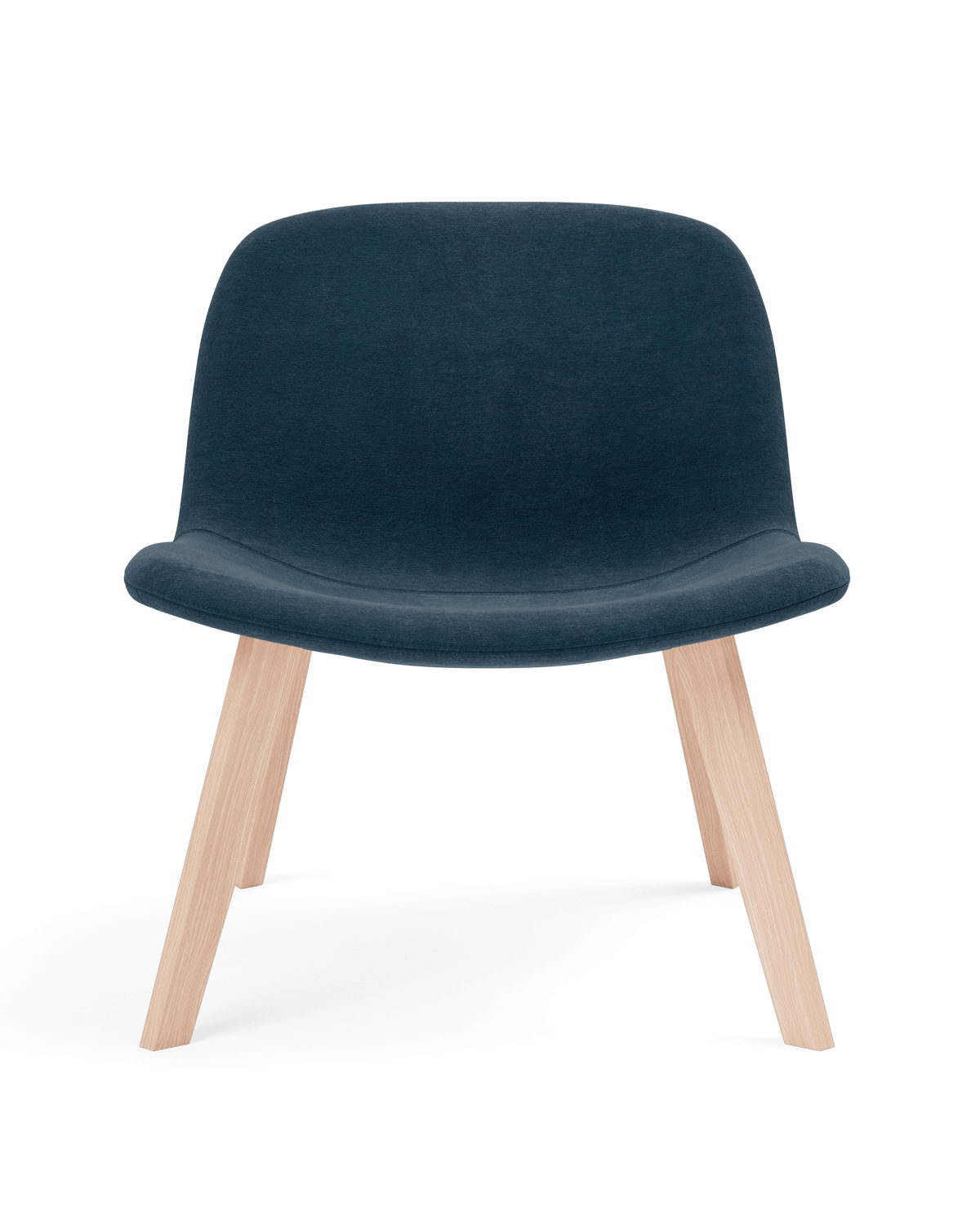 Fredericia Eyes Lounge Wood Chair trestell. Velg tekstil og treverk