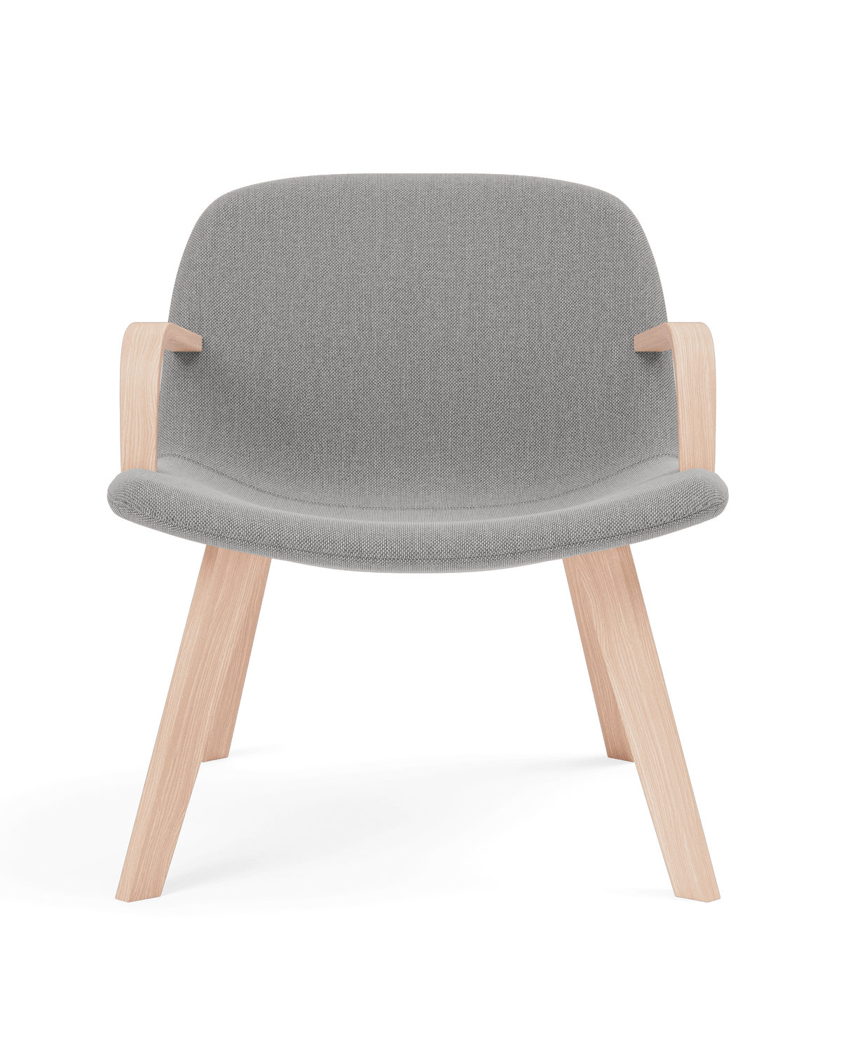 Fredericia Eyes Lounge Wood Armchair trestell. Velg tekstil og treverk.