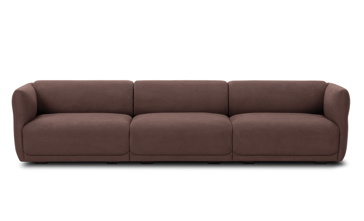 Fredericia Nami Sofa konfigurasjon B, 288 × 98 cm. Velg tekstil