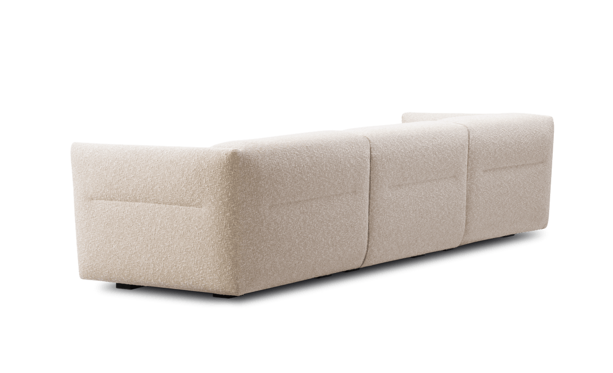 Fredericia Nami Sofa konfigurasjon B, 288 × 98 cm. Velg tekstil