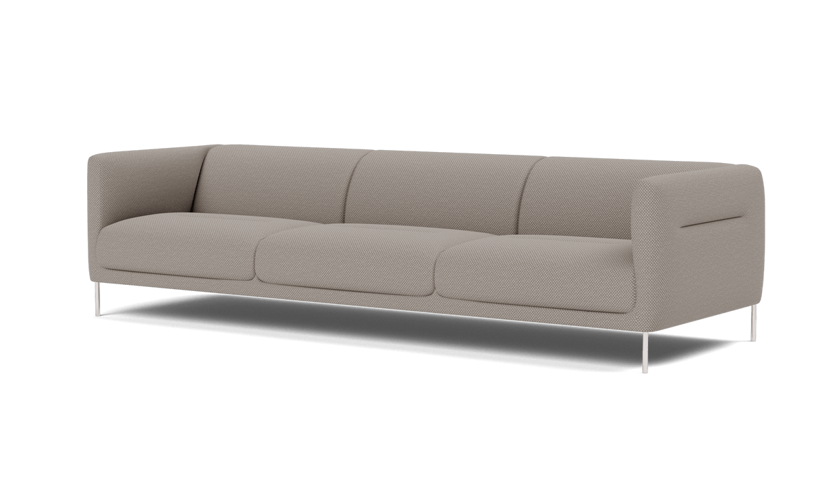Fredericia Konami Sofa 277 cm, 3-seter. Velg tekstil og understell