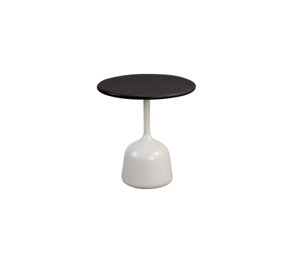 Cane-line Glaze sofabord liten – Sand, semi glossy aluminium / Lava grey, semi glossy aluminium