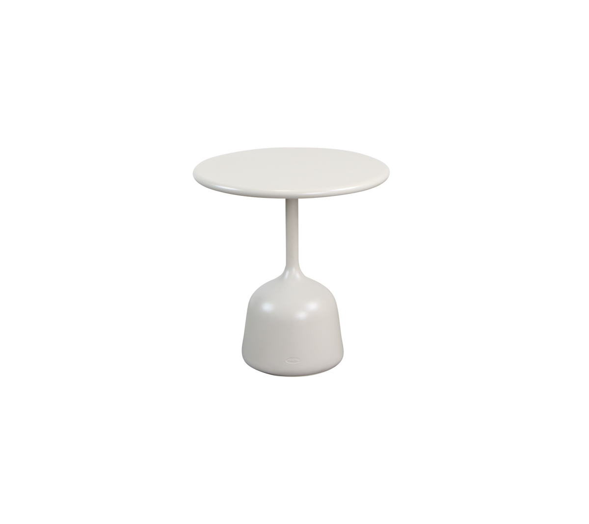 Cane-line Glaze sofabord liten – Sand, semi glossy aluminium / Sand, semi glossy aluminium