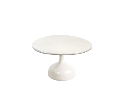 Cane-line Glaze sofabord stor – Sand, semi glossy aluminium / Sand, glasert lavastein