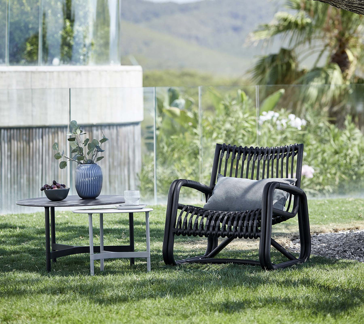 Cane-line Curve loungestol, utendørs. Velg farge
