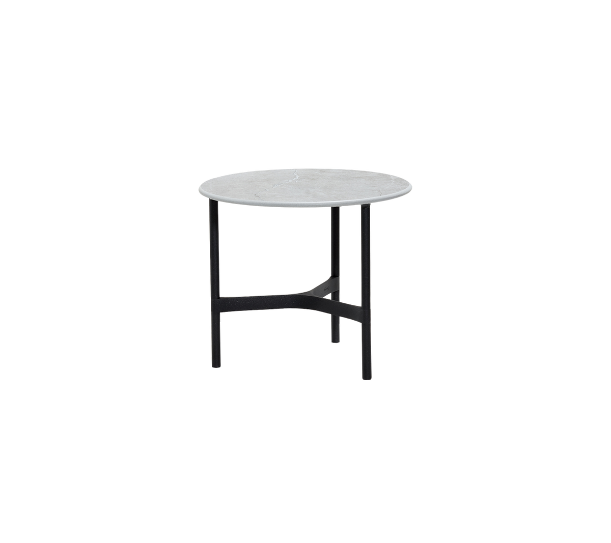 Cane-line Twist sofabord liten Ø45 cm. Velg understell og bordplate