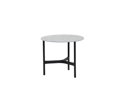 Cane-line Twist sofabord liten Ø45 cm. Velg understell og bordplate