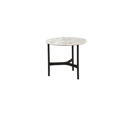 Cane-line Twist sofabord liten Ø45 cm. Velg understell og bordplate