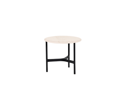 Cane-line Twist sofabord liten Ø45 cm. Velg understell og bordplate