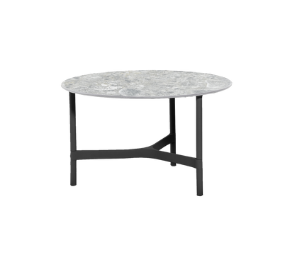 Cane-line Twist sofabord medium Ø70 cm. Velg understell og bordplate