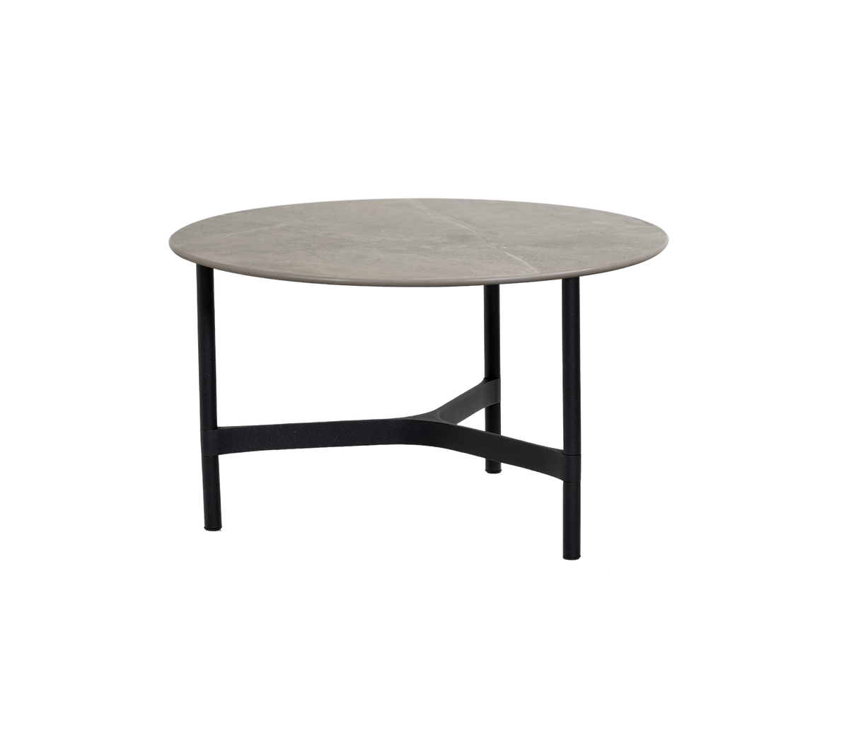 Cane-line Twist sofabord medium Ø70 cm. Velg understell og bordplate