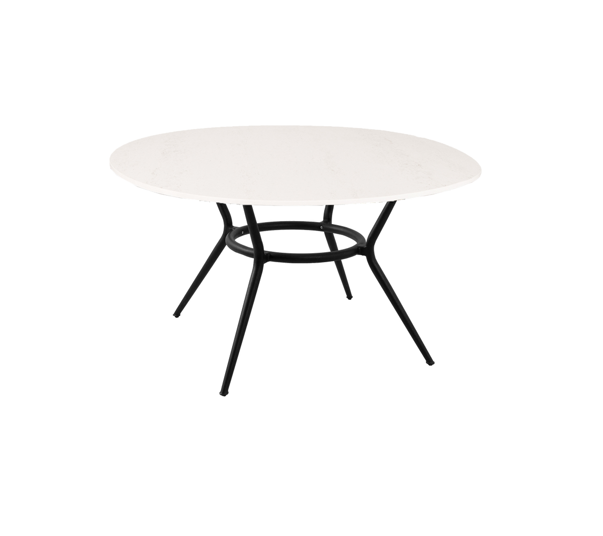Cane-line Joy spisebord Ø144 cm. Velg understell og bordplate