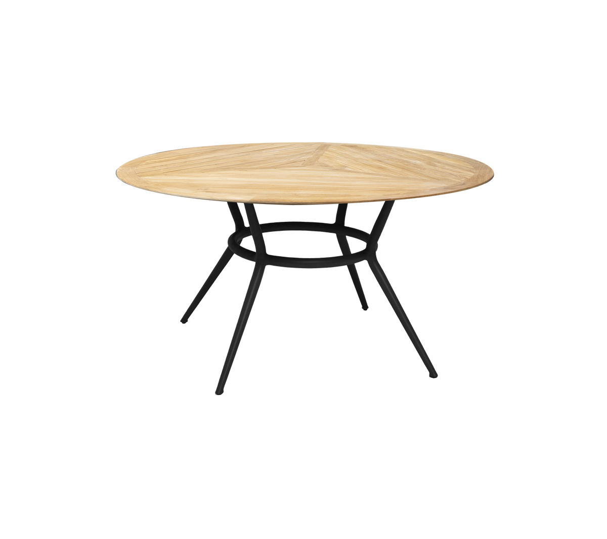 Cane-line Joy spisebord Ø144 cm. Velg understell og bordplate