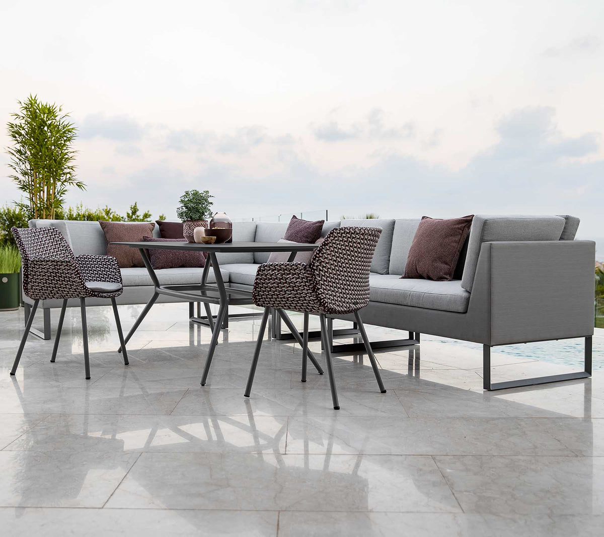 Cane-line Flex 2-seter sofa – miljøbilde