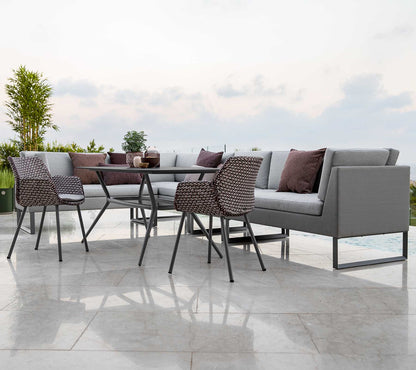 Cane-line Flex 2-seter sofa – miljøbilde