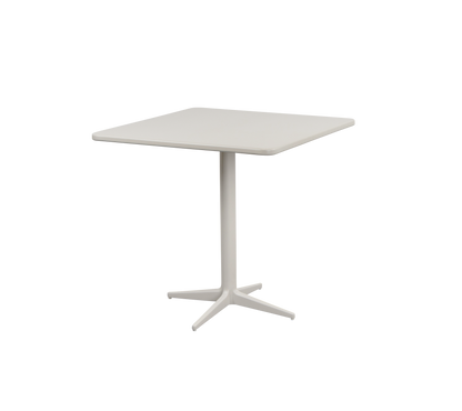Cane-line Drop kafébord 75×75 cm – Sand, aluminium / Sand, aluminium