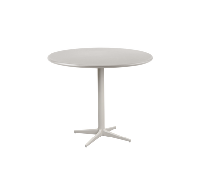 Cane-line Drop kafébord Ø 80 cm – Sand, aluminium / Sand, aluminium