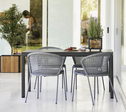 Cane-line Drop spisebord 200×100 cm – miljøbilde