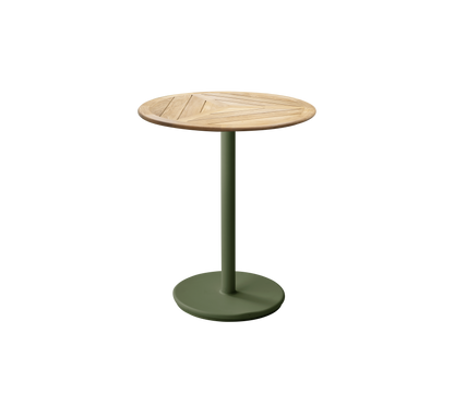 Cane-line Go kafébord Ø60 cm. Velg understell og bordplate