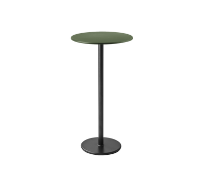 Cane-line Go barbord Ø60 cm. Velg understell og bordplate