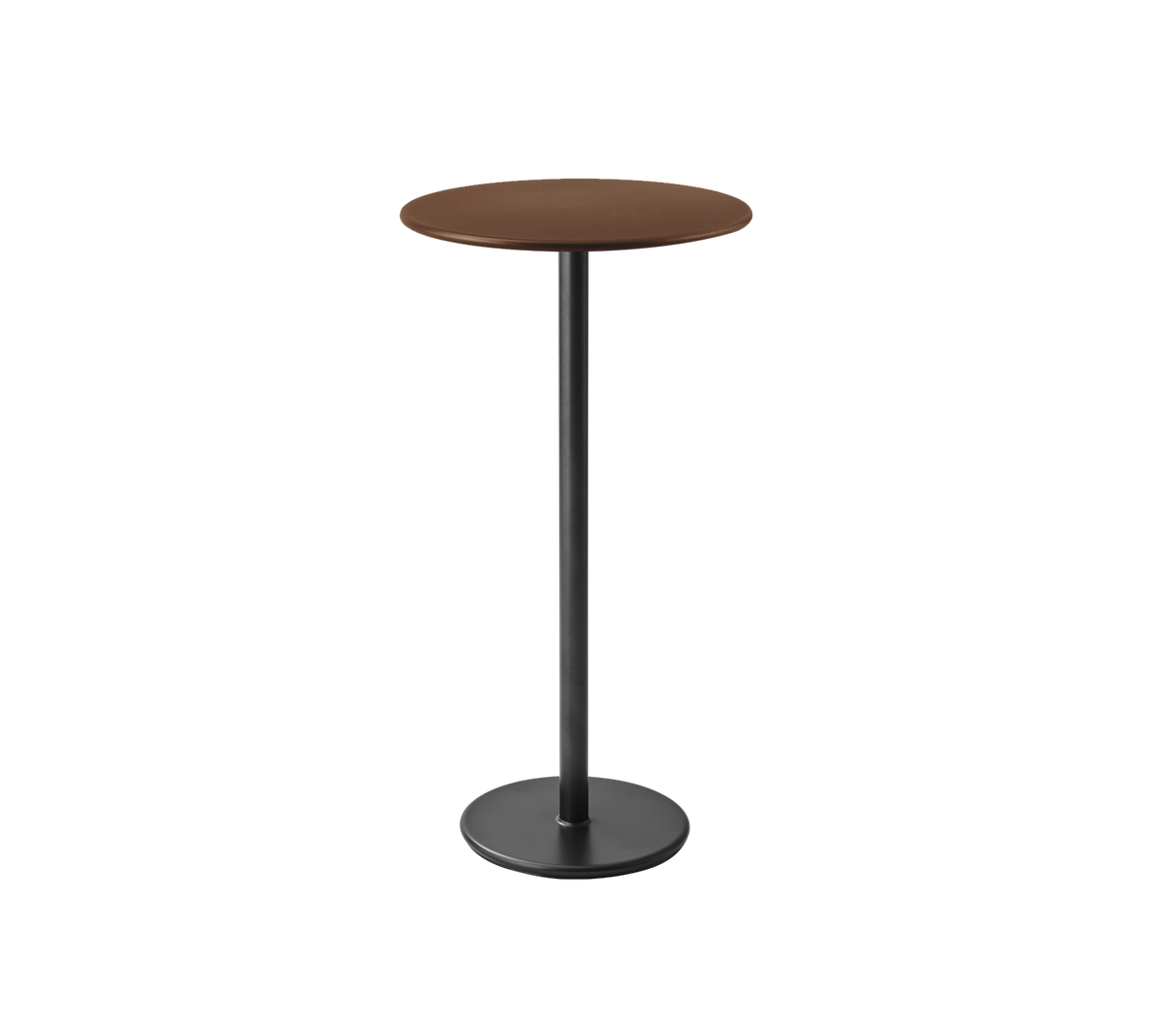Cane-line Go barbord Ø60 cm. Velg understell og bordplate