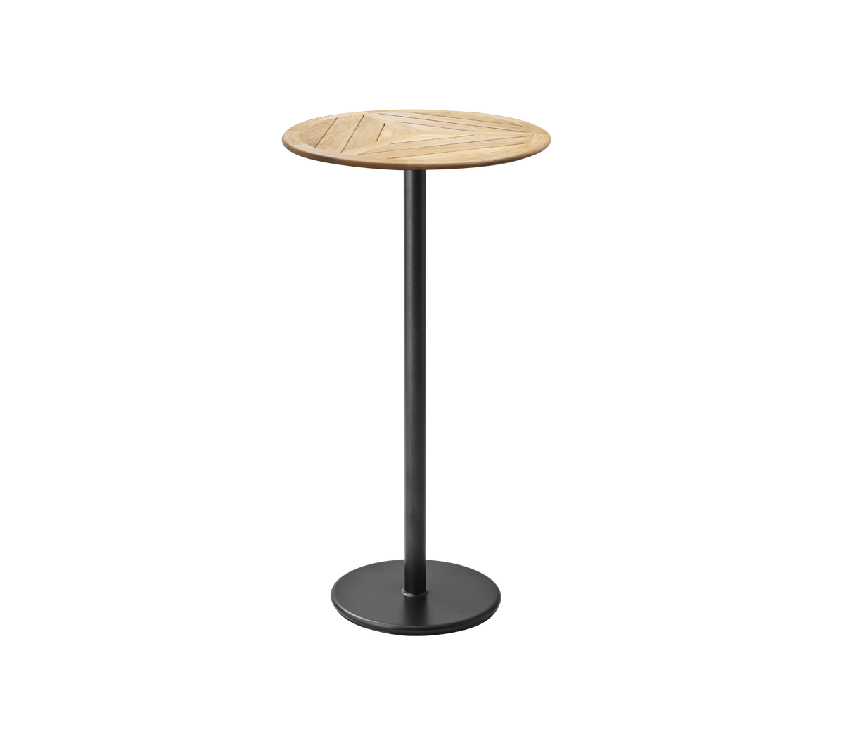 Cane-line Go barbord Ø60 cm. Velg understell og bordplate