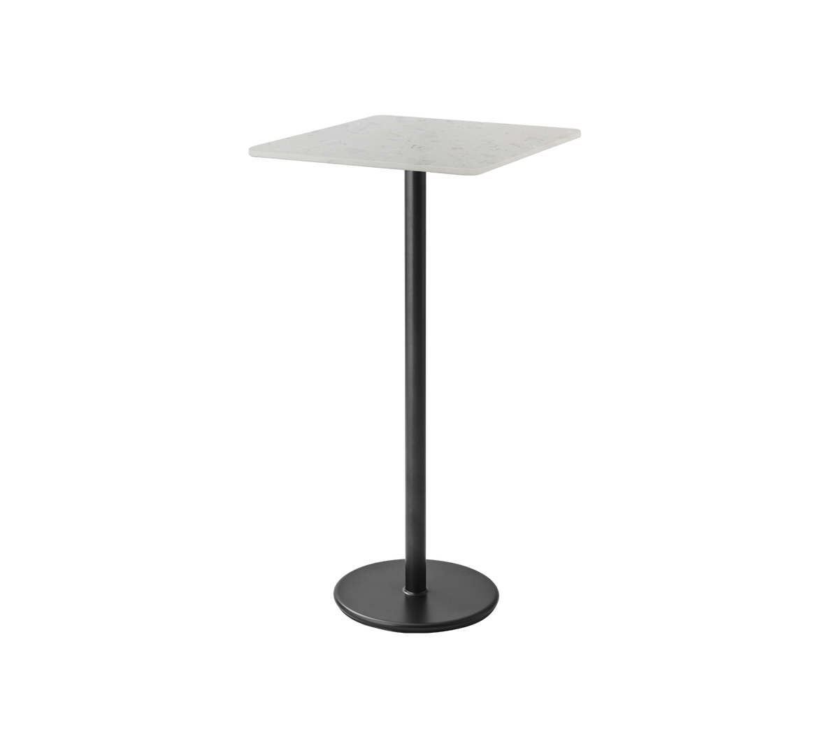 Cane-line Go barbord 75×75 cm. Velg understell og bordplate