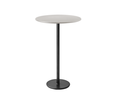 Cane-line Go barbord Ø80 cm. Velg understell og bordplate