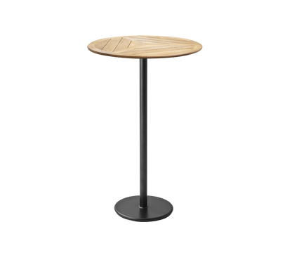 Cane-line Go barbord Ø80 cm. Velg understell og bordplate