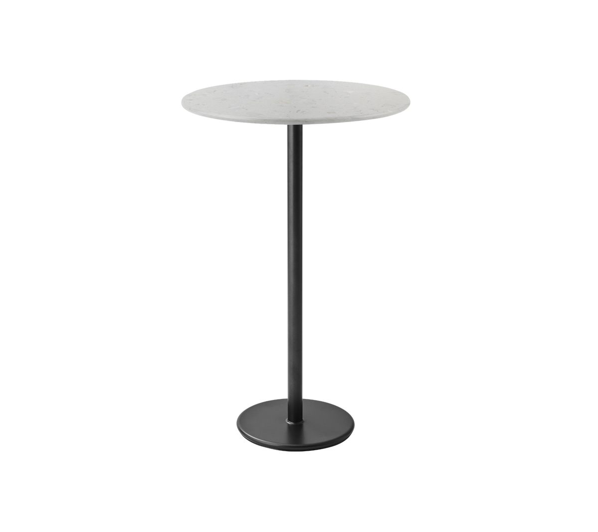 Cane-line Go barbord Ø80 cm. Velg understell og bordplate