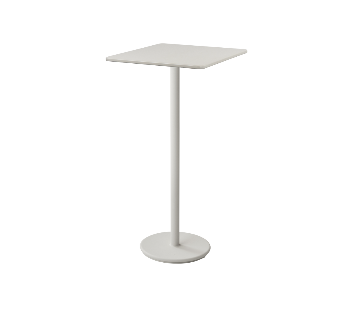Cane-line Go barbord 75×75 cm – Sand, aluminium / Sand, aluminium