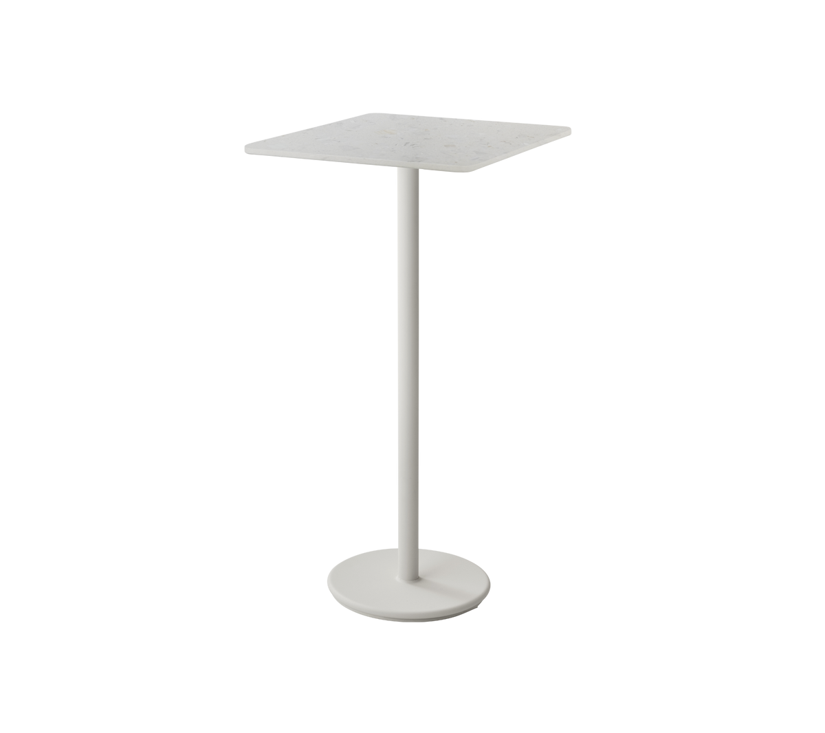 Cane-line Go barbord 75×75 cm – Sand, aluminium / Sand multi colour, HI-Core