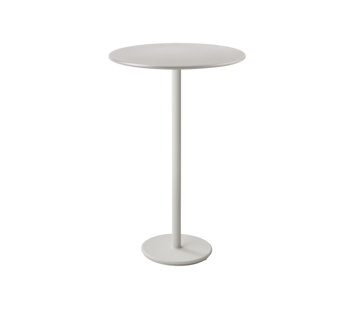 Cane-line Go barbord Ø80 cm. Velg understell og bordplate