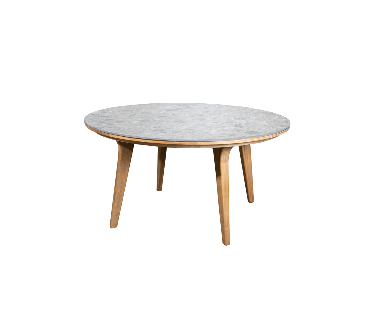 Cane-line Aspect spisebord – Teak / Multi colour, keramikk