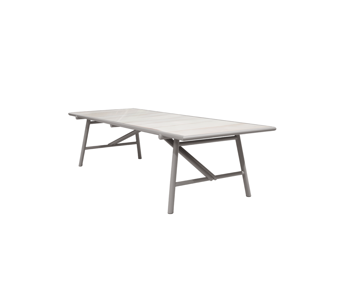 Cane-line Sticks spisebord 280×100 cm. Velg understell og bordplate